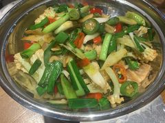 干锅花菜-三猫黑鱼花(南大店)