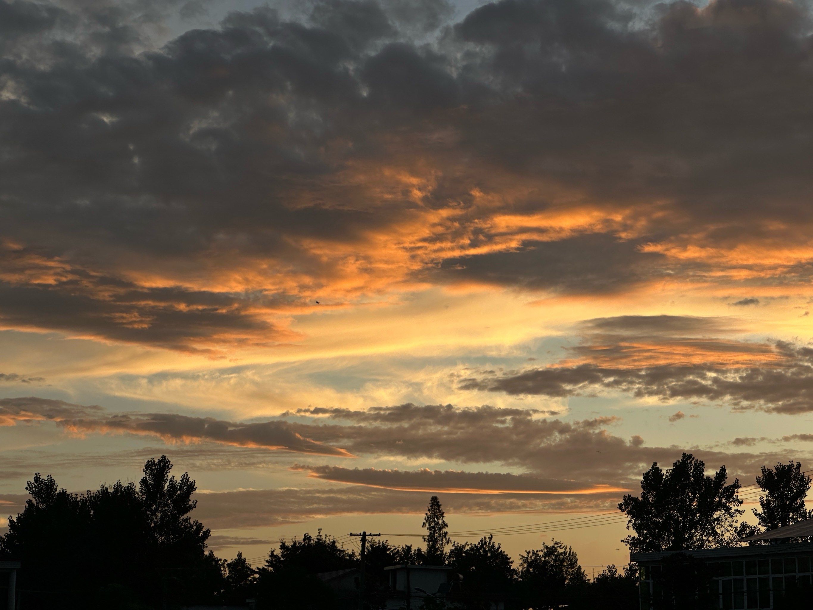 晚霞里的真实心情