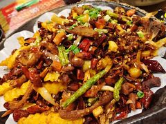 香辣肥肠鸡-嘎嘎鸭脑壳(金琴店)