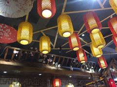 -东来菜馆•手抓海鲜家常菜•海鲜锅贴(鸽子窝店)