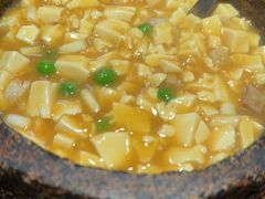 石锅鸡汤豆腐-绿茶餐厅(天津天河城店)