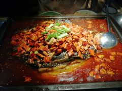 -探鱼·鲜青椒爽麻烤鱼(广州花都来又来店)