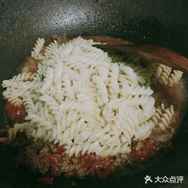 狗娃番茄牛肉意面～减脂期的健康饮食