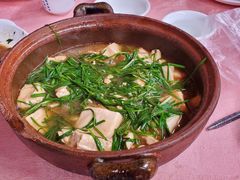 韭菜焖豆腐-天强农家菜馆