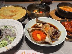 -草家酱蟹炭火烤肉店(珲春南路一店)