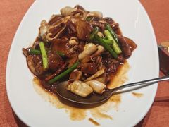 笔管鱼炒五花肉-船歌·鱼水饺青岛菜(闽江二路店)