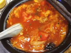 精炖柿子牛腩锅-半亩良田排骨米饭(西城红场店)