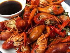 白灼小龙虾-笔墨纸虾之烧烤海鲜虾尾(好爱广场店)