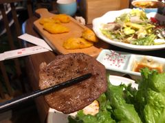 -明洞阿姨·韩式酱蟹烤肉·创意料理(三元桥店)