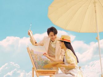 小清新宫崎骏风格婚纱照日式婚纱照