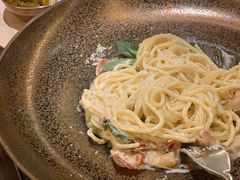 培根蘑菇奶酪意面-People · 首尔创作(百家湖1912店)