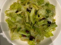 炝拌生菜-刘胖子家常菜·蹄花焖藕(中南店)