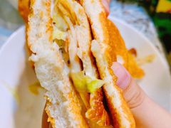 大脆鸡扒麦满分-麦当劳(欧亚大观商都店)