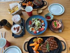 铁板火焰牛扒-候鸟等风来·精致西厨(万科第五城店)