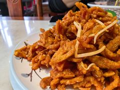 糖醋面筋丝-天天初二·天津传统捞面·天津特色菜(凌奥总店)