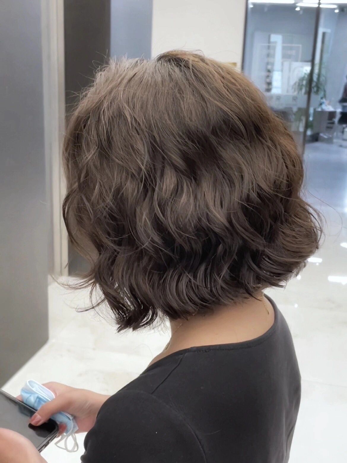 女生短发卷发发型合集,法式烫发蓬松蛋卷头