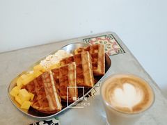 焦糖华夫饼-拾壹cafe·工作室
