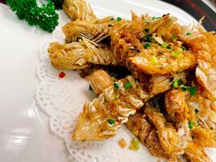椒盐虾菇（斤）-新群海鲜酒楼