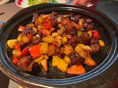 砂锅牛肉粒-肆月河豚·新淮扬菜·烤鸭(中关村店)