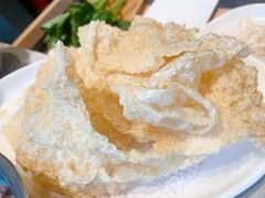 炸豆皮-蝎王府羊蝎子(西直门店)