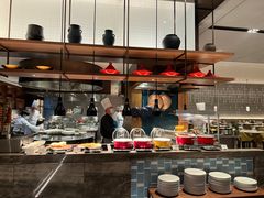 自助取餐区-盐城万豪酒店-盐城厨房西餐厅