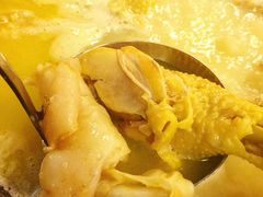 -鲜入围煮花胶鸡海鲜火锅