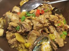 山茶油鲍鱼焖土鸡-望湘园·湖南菜(宏伊店)