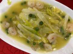 鲜虾扒白菜-玉华台饭庄(裕中西里小区店)