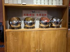 自助调料区-湘人龙记老长沙米粉(华普国际大厦店)