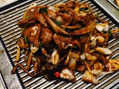 茶树菇牛肉-北京老铺烤鸭(西稍门店)