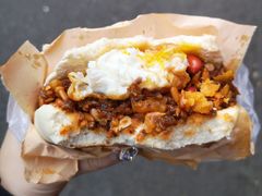 蛋菜夹馍-老马家马蓉蛋菜夹馍·腊牛肉夹馍(回民街店)