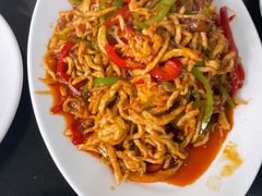 鱼香鸡丝-来顺成饭庄