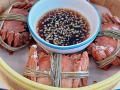 -七的湖·晚芳亭·阳澄湖农家菜·大闸蟹(莲花岛店)