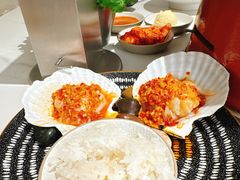秘制活烤扇贝-缘·金家烤鳗鱼(西塔总店)