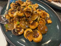 酱爆香螺-浩运·海鲜青岛菜·海胆水饺(石老人店)