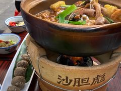 -沙胆彪炭炉牛杂煲(成都玉林店)