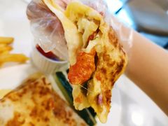 奥尔良烤鸡腿肉墨西哥卷饼-about(丹霞庄店)