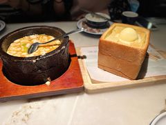 石锅鸡汤豆腐-绿茶餐厅(深南广场万科店)
