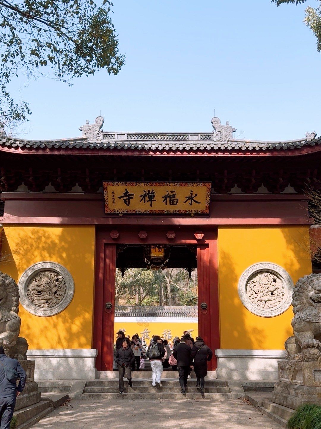 来杭州灵隐景区游玩,千万不可错过永福寺景点哦