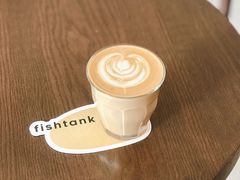 澳洲白咖&nbsp;Flat&nbsp;White-fishtank鱼缸咖啡(三山街店)