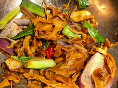 干锅纸片笋-绿茶餐厅(华联万柳店)