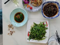 -七的湖·晚芳亭·阳澄湖农家菜·大闸蟹(莲花岛店)