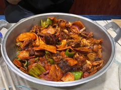 -尕有炕锅烤羊肉