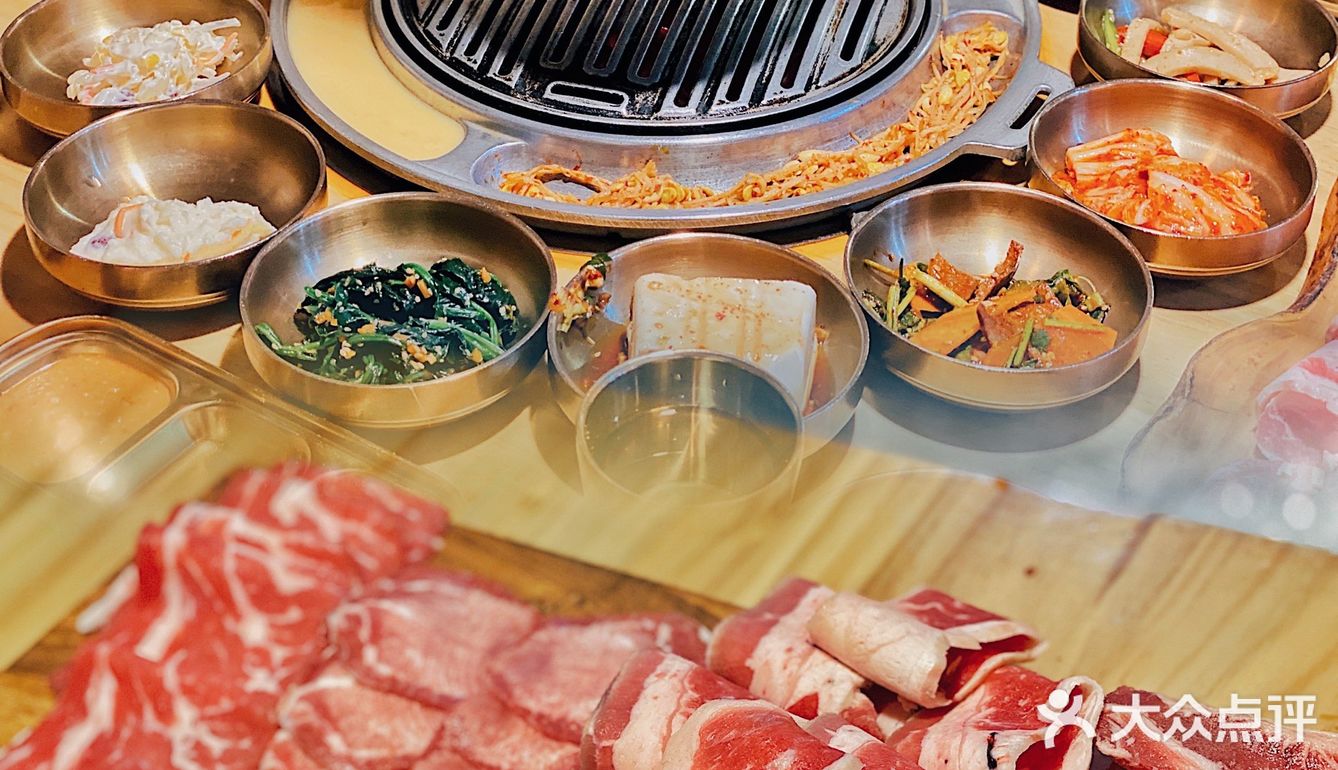 韩式烤肉🥩出来混总是要胖的！今天的胃是128g