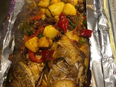 绿茶烤鱼-绿茶餐厅(乐峰广场店)