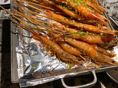 铁板火焰虾-绿茶餐厅(松江万达店)