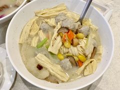 鱼滑竹笙银杏浸支竹-旋转餐厅