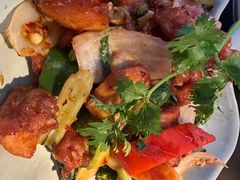 香叶蔬菜炒鸡-大头虾越式风味餐厅(光明广场店)