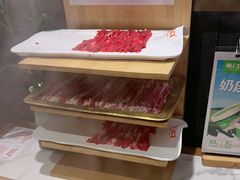 手切羊腹肉-东门口·新式老北京火锅(河西龙湖天街店)