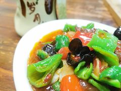 -歹歹的加个面过油肉拌面
